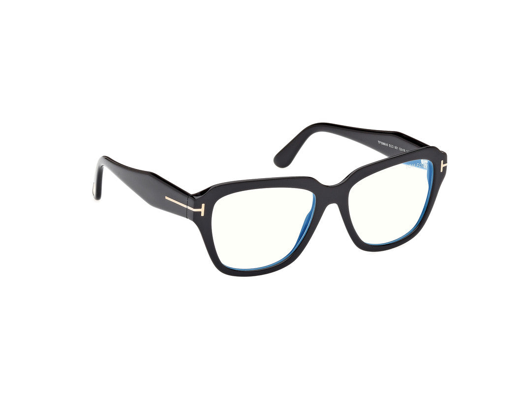 Shiny Black Female Glasses Tom Ford 889214522771