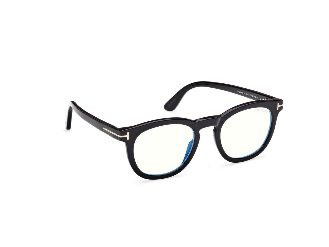 Shiny Black Male Glasses Tom Ford 889214522979