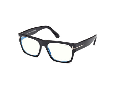 Shiny Black Male Glasses Tom Ford 889214578105