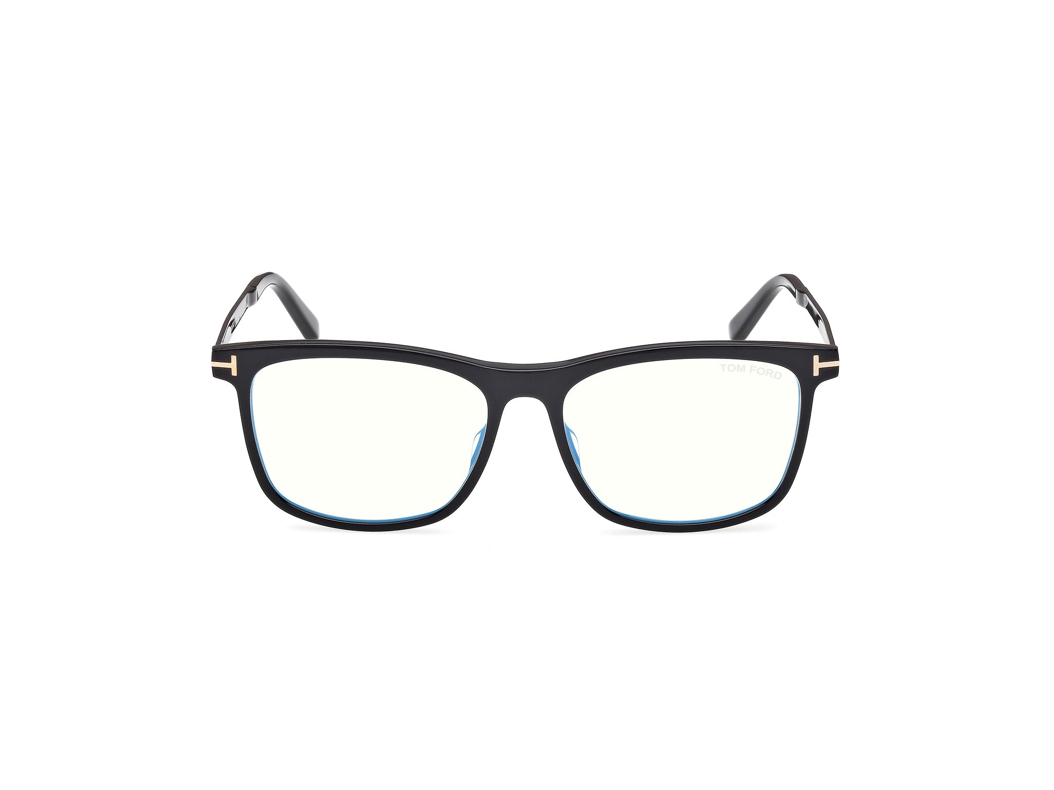 Shiny Black Male Eyeglasses Tom Ford 889214578259 889214578228