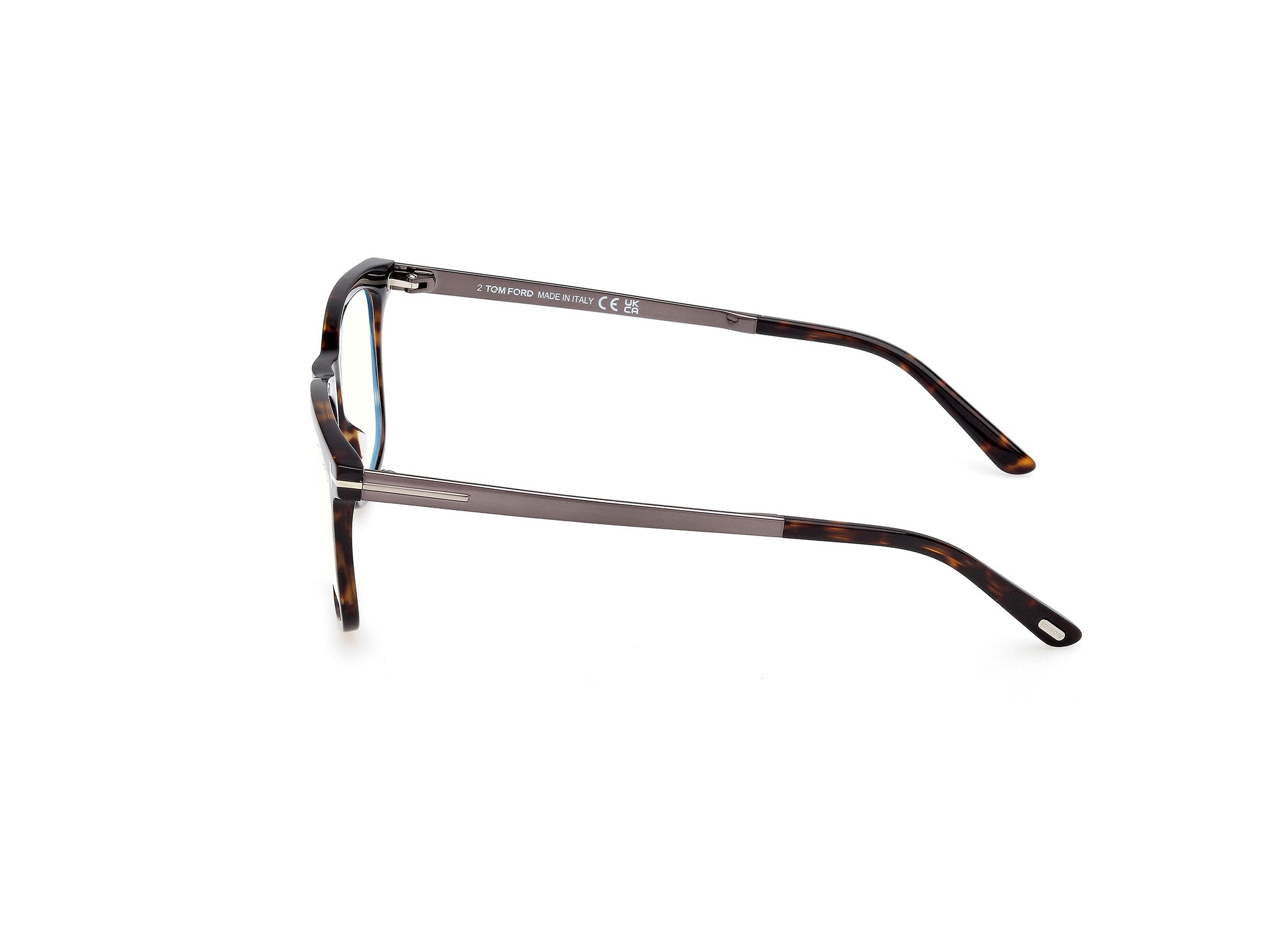 Dark Havana Male Eyeglasses Tom Ford 889214578266 889214578235