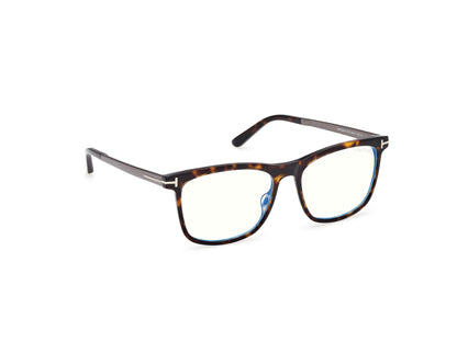 Dark Havana Male Eyeglasses Tom Ford 889214578266 889214578235