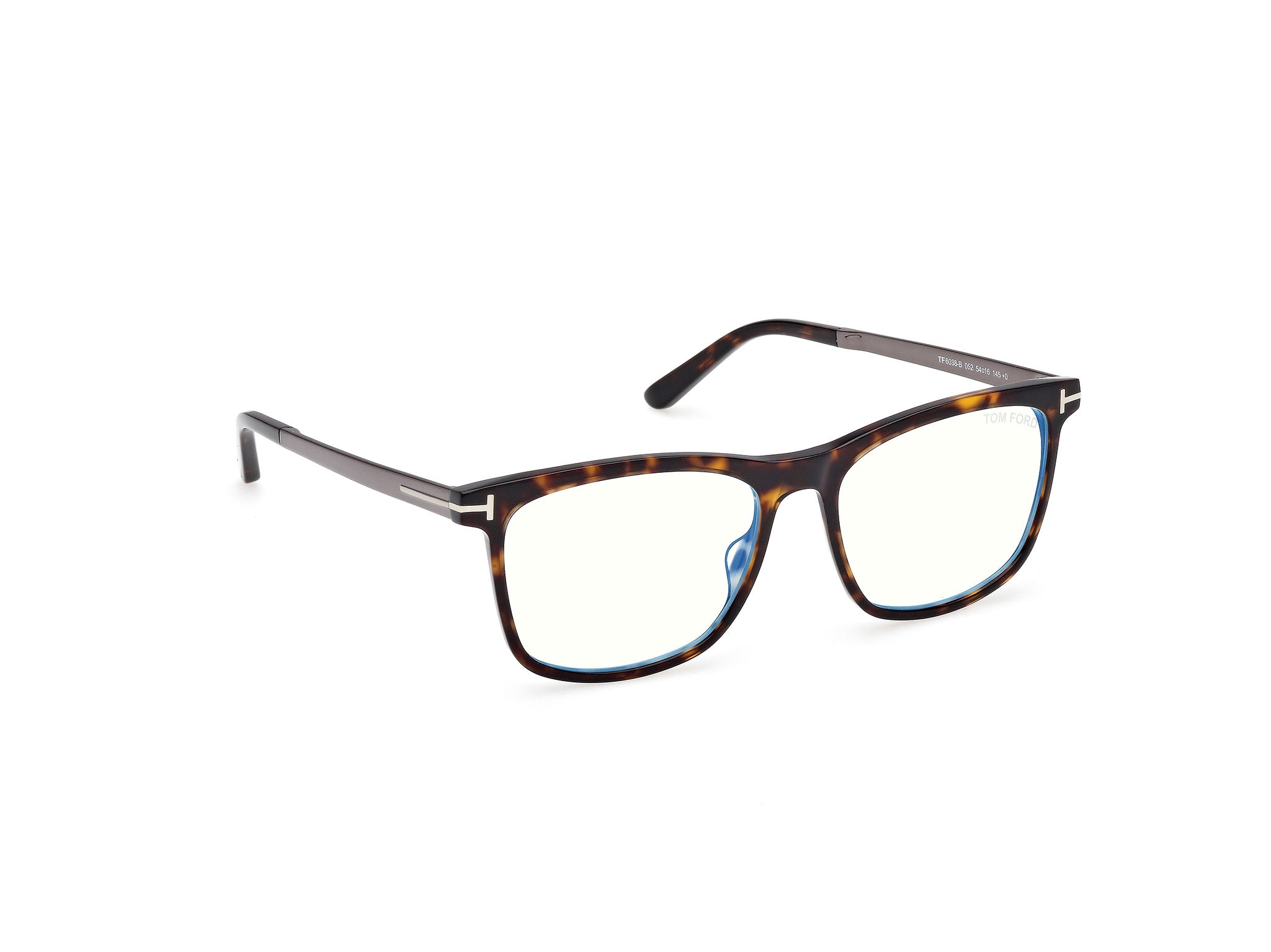 Dark Havana Male Eyeglasses Tom Ford 889214578266 889214578235