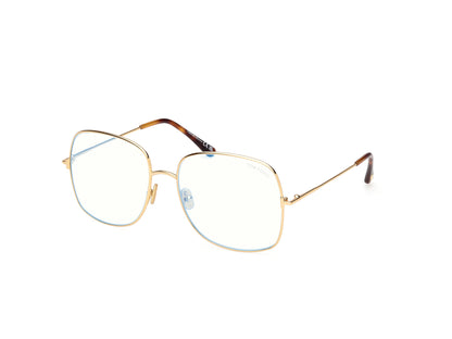 Shiny Deep Gold Female Eyeglasses Tom Ford 889214578587