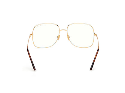 Shiny Deep Gold Female Eyeglasses Tom Ford 889214578587