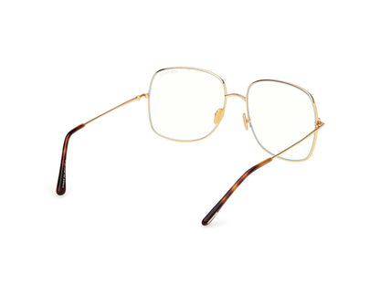 Shiny Deep Gold Female Eyeglasses Tom Ford 889214578587