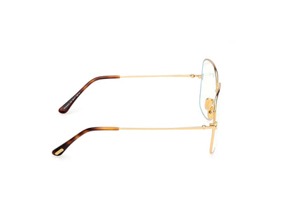 Shiny Deep Gold Female Eyeglasses Tom Ford 889214578587