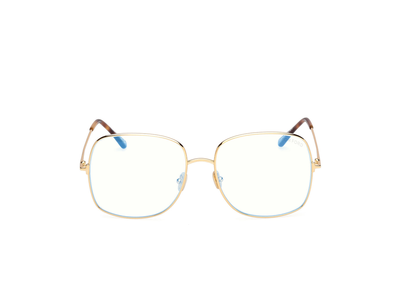 Shiny Deep Gold Female Eyeglasses Tom Ford 889214578587
