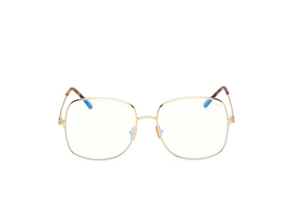 Shiny Deep Gold Female Eyeglasses Tom Ford 889214578587