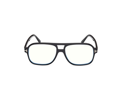 Shiny Black Male Glasses Tom Ford 889214586650