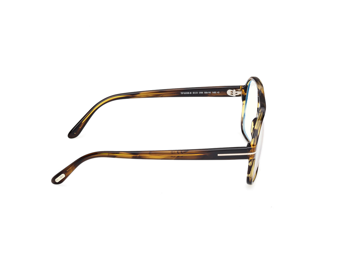 Coloured Havana Male Glasses Tom Ford 889214586681