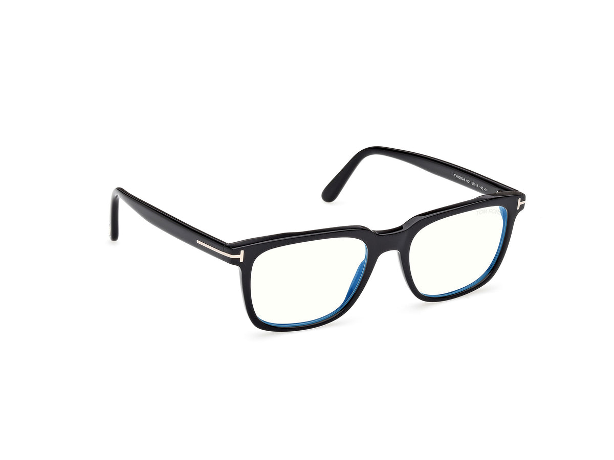 Shiny Black Male Glasses Tom Ford 889214599704 889214599742
