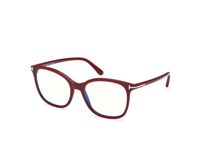 Shiny Bordeaux Female Glasses Tom Ford 889214600073