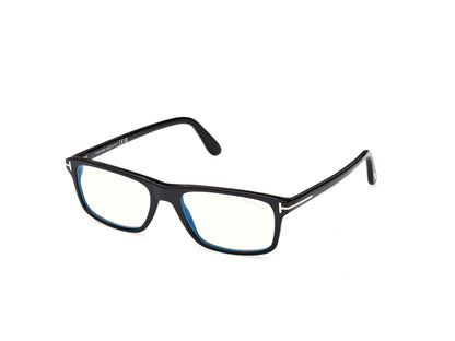 Shiny Black Male Eyeglasses Tom Ford 889214644442