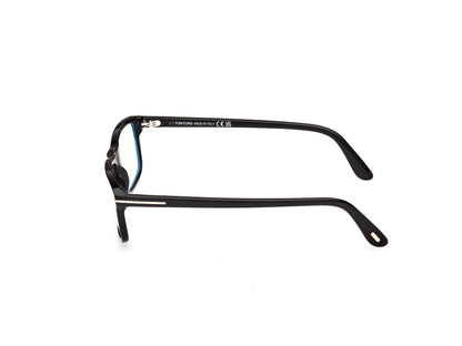 Shiny Black Male Eyeglasses Tom Ford 889214644442