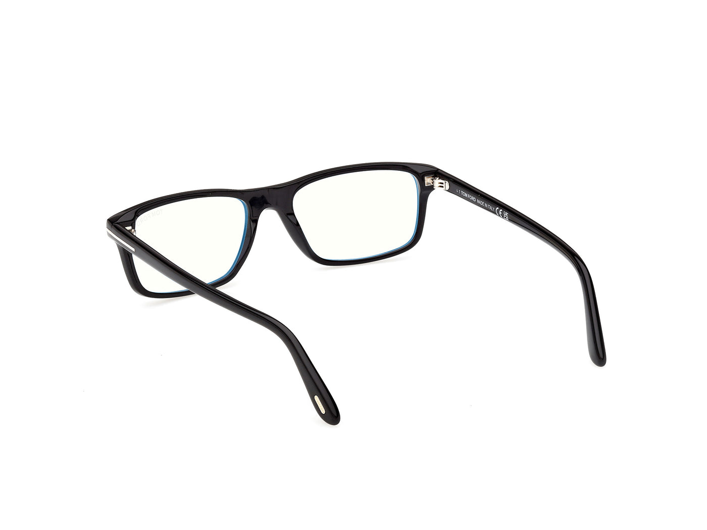 Shiny Black Male Eyeglasses Tom Ford 889214644442