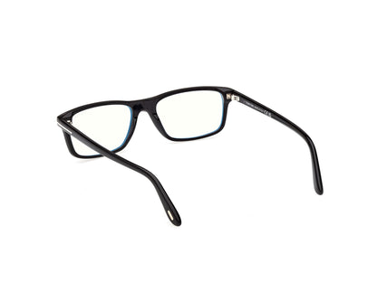 Shiny Black Male Eyeglasses Tom Ford 889214644480