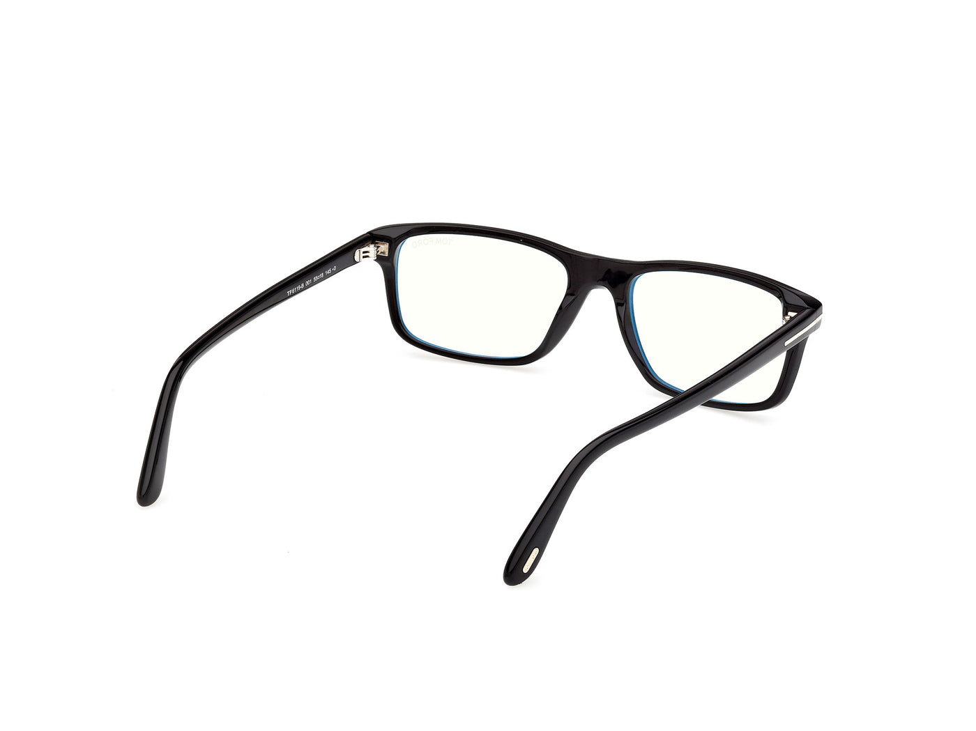 Shiny Black Male Eyeglasses Tom Ford 889214644442