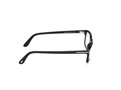 Shiny Black Male Eyeglasses Tom Ford 889214644442