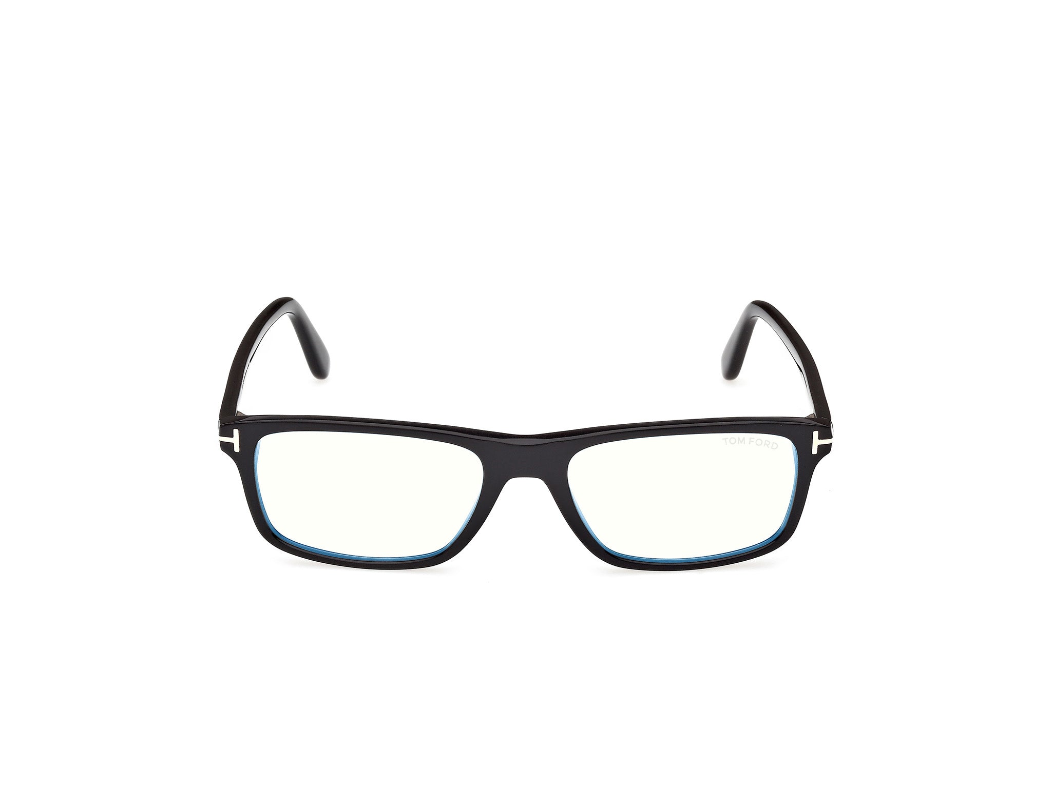 Shiny Black Male Eyeglasses Tom Ford 889214644480