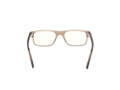 Shiny Dark Brown Male Eyeglasses Tom Ford 889214644497
