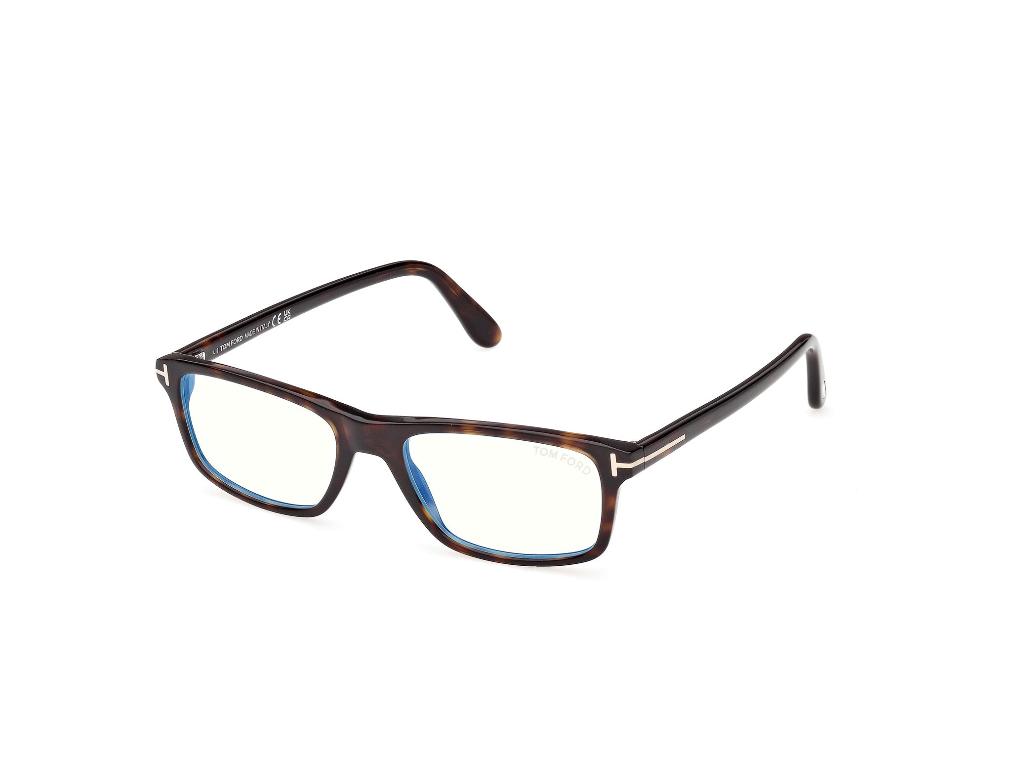 Dark Havana Male Eyeglasses Tom Ford 889214644503