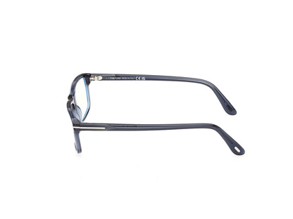 Shiny Blue Male Eyeglasses Tom Ford 889214644473