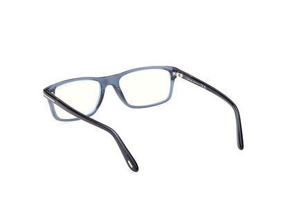 Shiny Blue Male Eyeglasses Tom Ford 889214644473