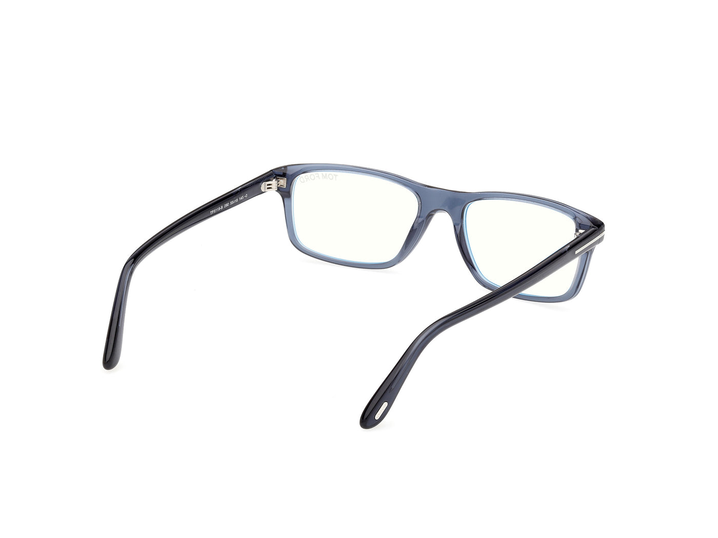 Shiny Blue Male Eyeglasses Tom Ford 889214644473