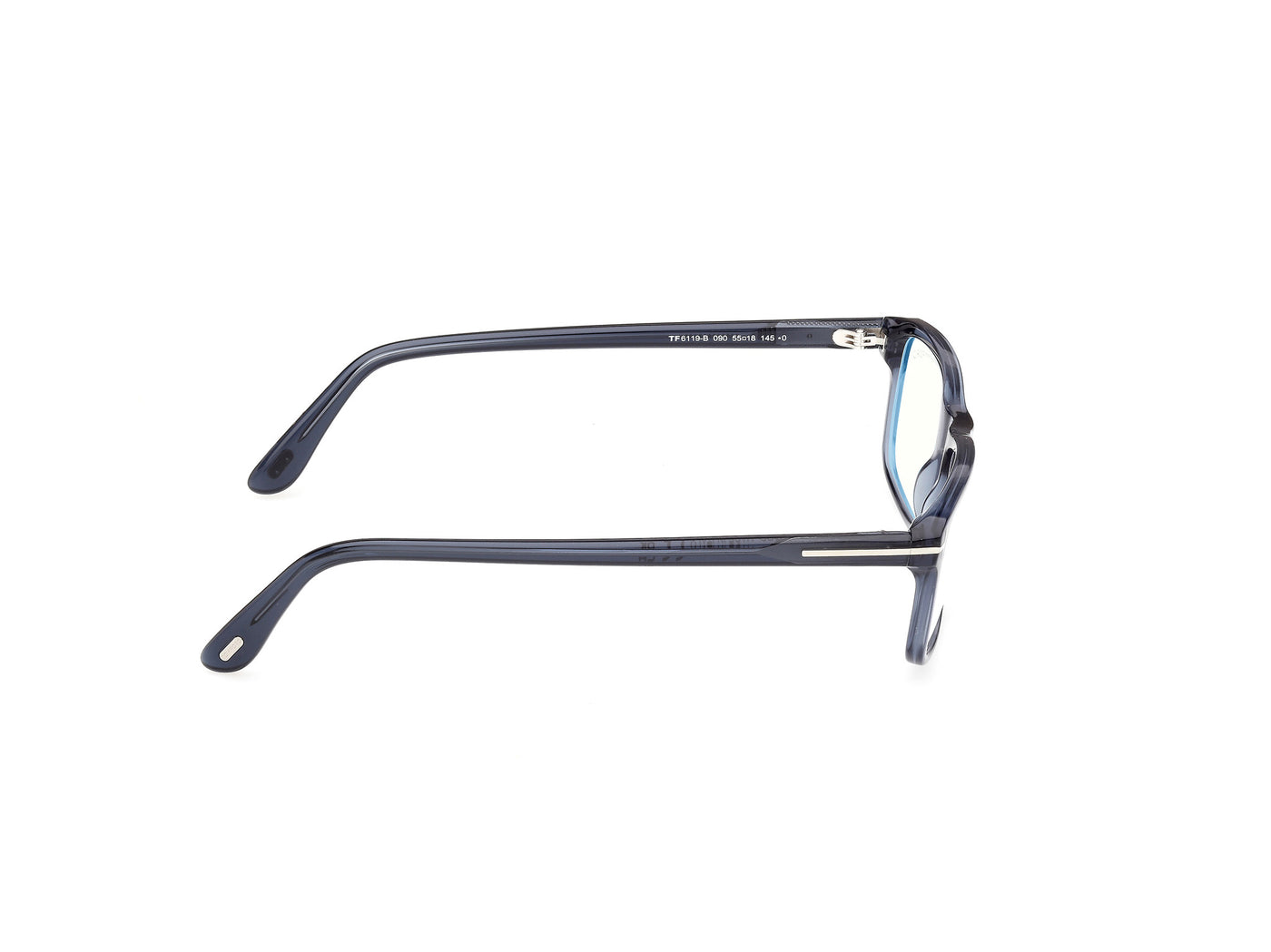 Shiny Blue Male Eyeglasses Tom Ford 889214644510