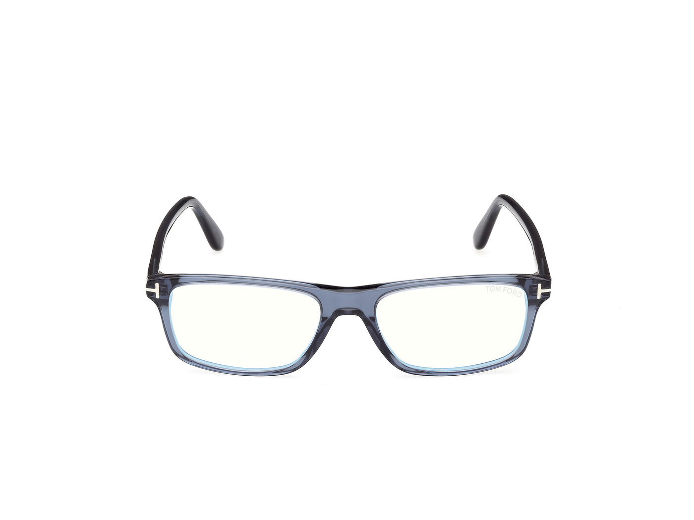 Shiny Blue Male Eyeglasses Tom Ford 889214644473