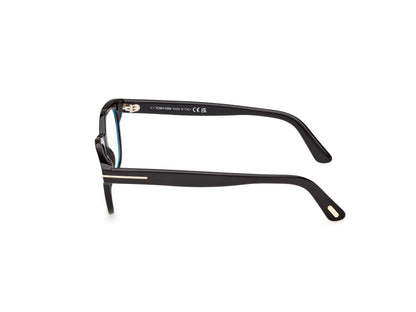 Shiny Black Unisex Glasses Tom Ford 889214644909