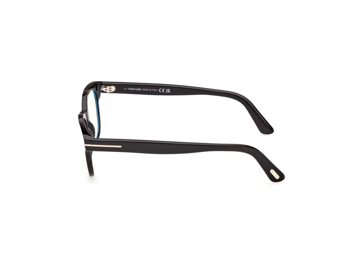 Shiny Black Unisex Glasses Tom Ford 889214644909