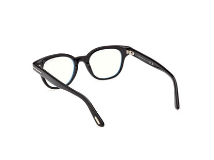 Shiny Black Unisex Glasses Tom Ford 889214644909