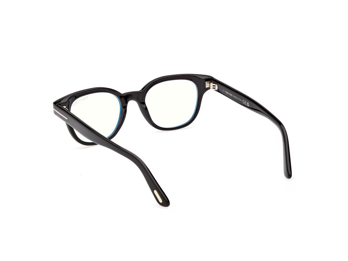 Shiny Black Unisex Glasses Tom Ford 889214644909