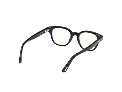 Shiny Black Unisex Glasses Tom Ford 889214644909