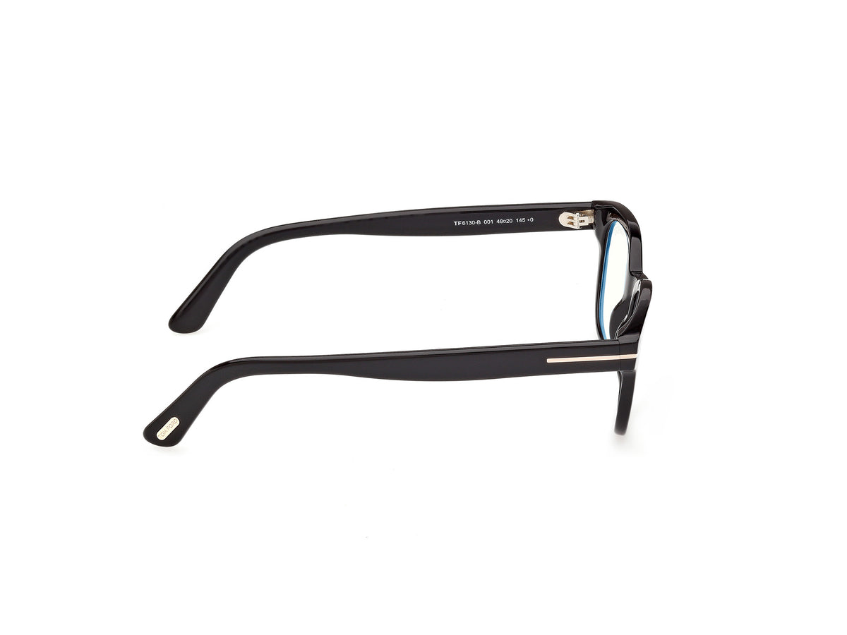 Shiny Black Unisex Glasses Tom Ford 889214644909