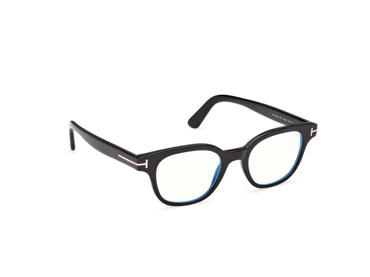 Shiny Black Unisex Glasses Tom Ford 889214644909