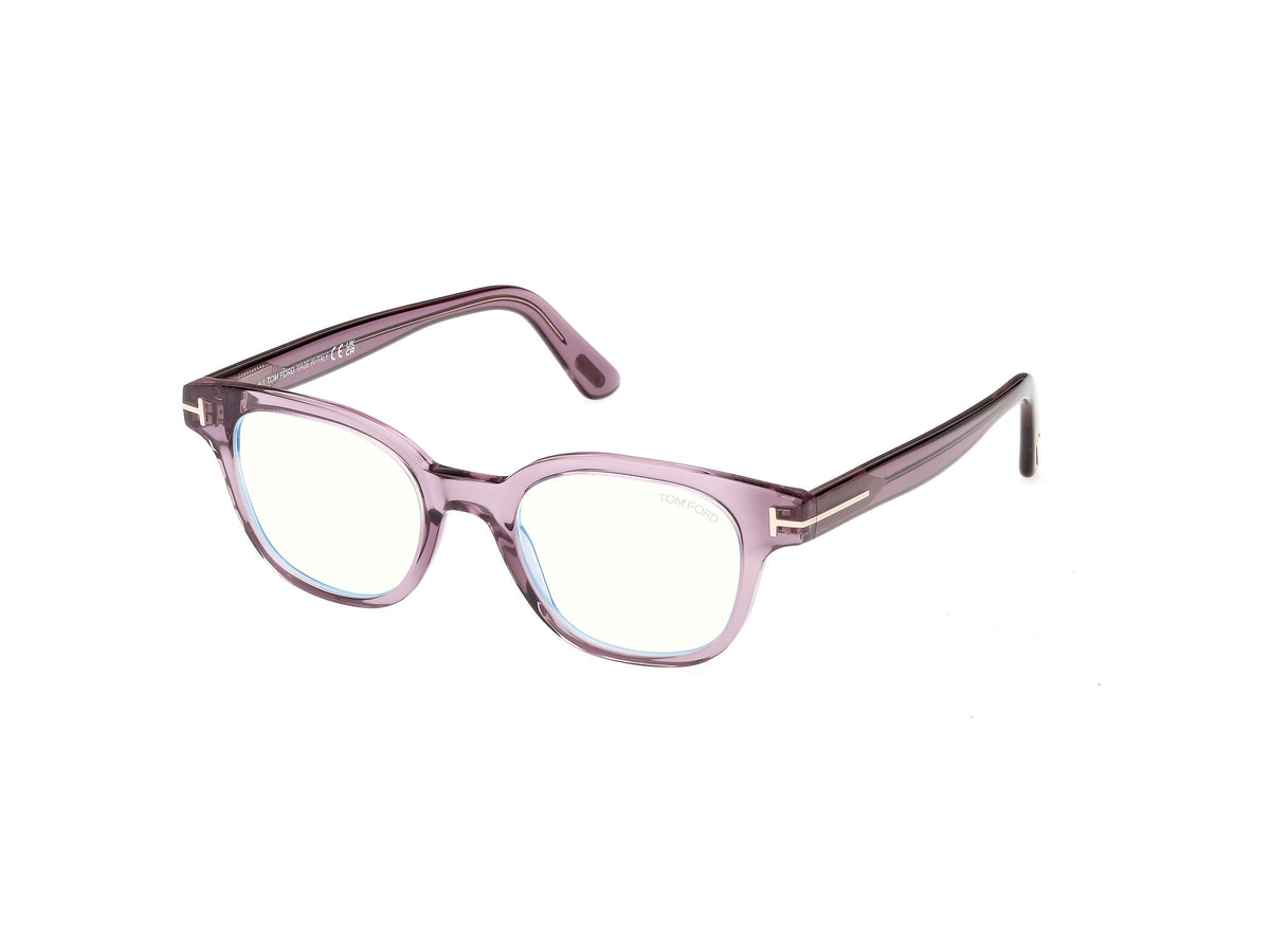 Shiny Violet Unisex Glasses Tom Ford 889214644923