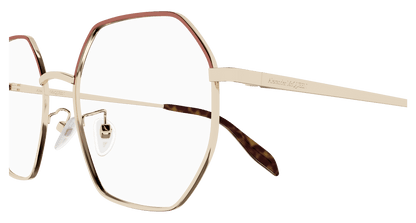 Alexander McQueen AM0338O Gold 889652434452