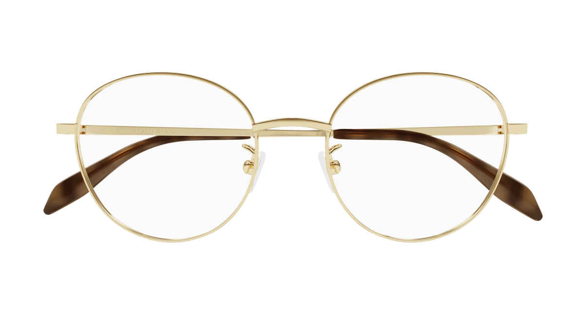 Alexander McQueen AM0414O Gold 889652434346