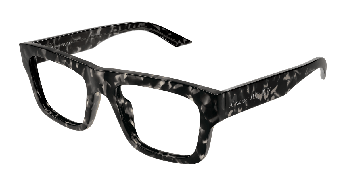 Alexander McQueen AM0452O Havana 889652484044