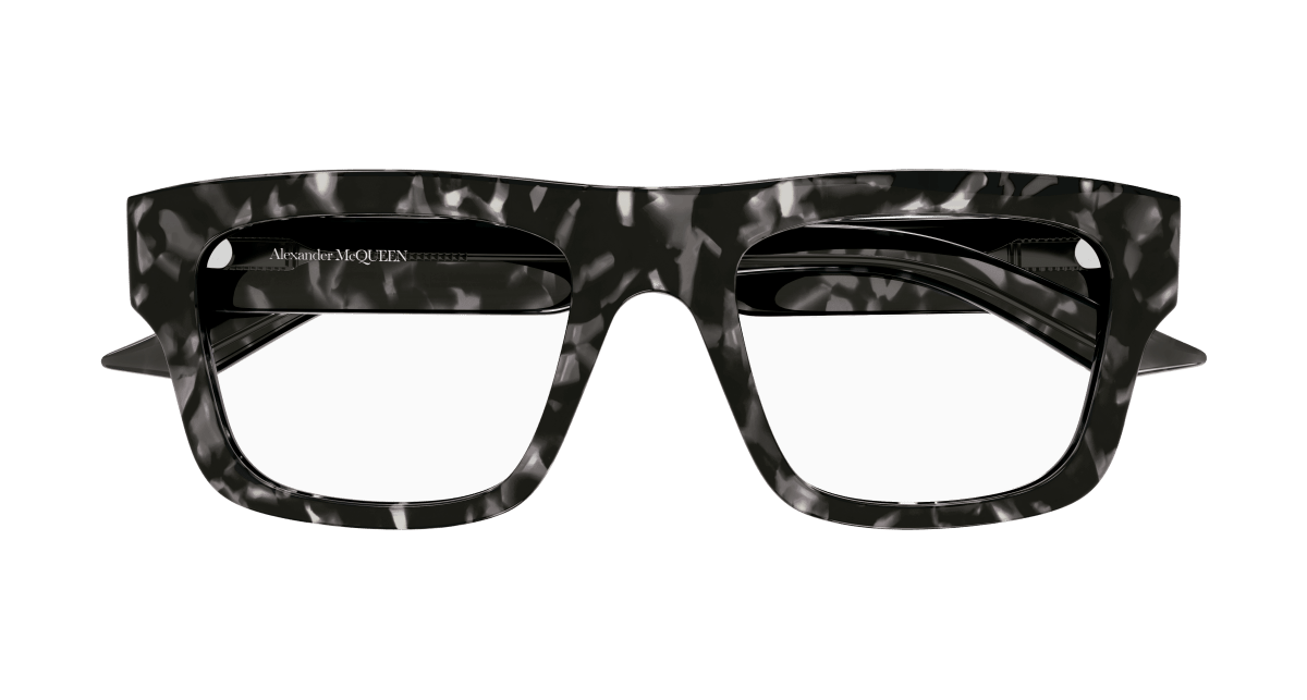 Alexander McQueen AM0452O Havana 889652484044