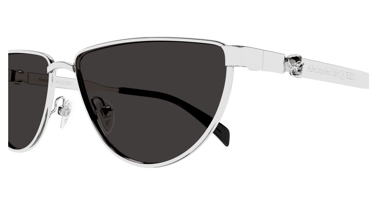 Alexander McQueen AM0456S Silver 889652487441