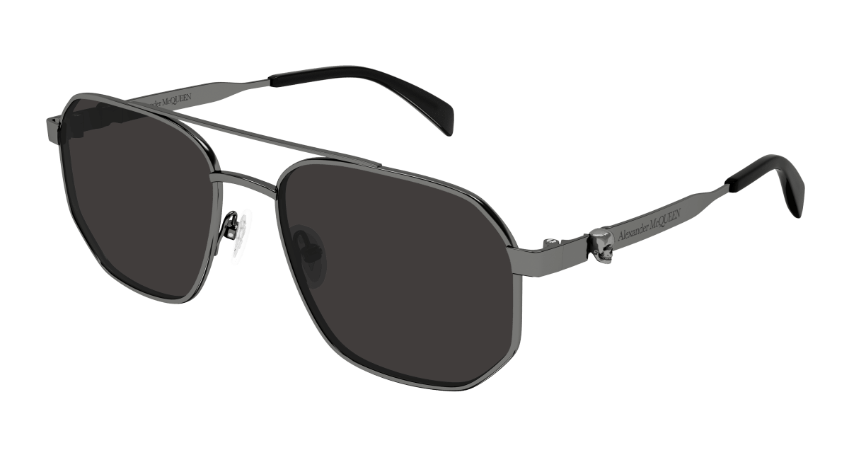 Alexander McQueen AM0458S Gunmetal 889652487526