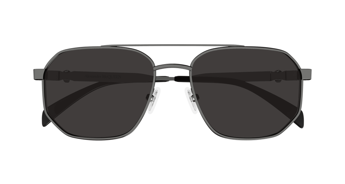 Alexander McQueen AM0458S Gunmetal 889652487526