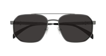 Alexander McQueen AM0458S Gunmetal 889652487526