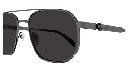 Alexander McQueen AM0458S Gunmetal 889652487526