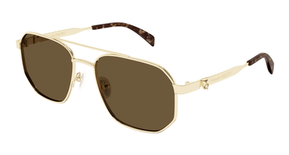 Alexander McQueen AM0458S Gold 889652487533