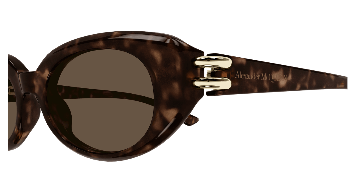 Alexander McQueen AM0469S Havana 889652508863